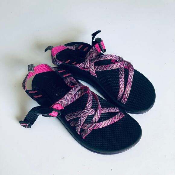 Chaco Ecotread ZX1 Girl's Sandal Pink Child's Unisex SZ 3 Outdoor Athletic - Picture 8 of 8
